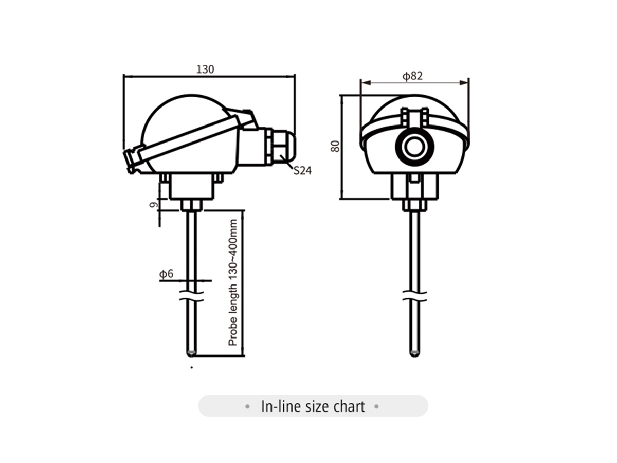 Armored Temperature Transmitter LFW20